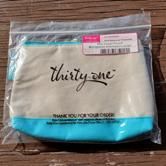 Thirty-One Mini Zipper Pouch - Picture 6 of 6